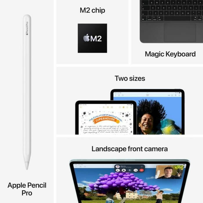 Tabletă Apple iPad Air 13" M2 8 GB RAM 128 GB Gri