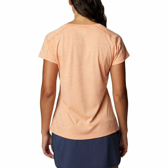 Tricou cu Mânecă Scurtă Femei Columbia Zero Rules™ Portocaliu