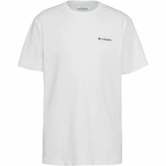 Tricou cu Mânecă Scurtă Bărbați Columbia Csc Basic Logo™ Alb