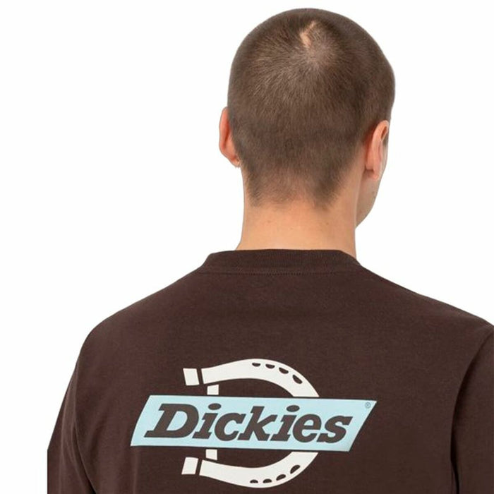 Tricou cu Mânecă Scurtă Bărbați Dickies Ss Ruston Maro