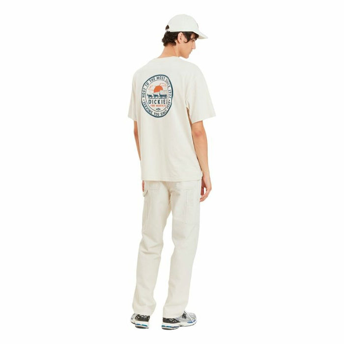 Tricou cu Mânecă Scurtă Bărbați Dickies Greensburg Maro