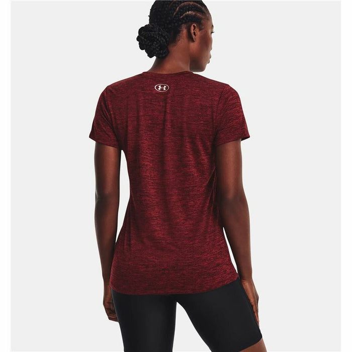 Tricou cu Mânecă Scurtă Femei Under Armour Roșu Închis
