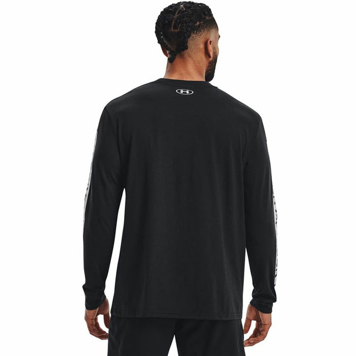 Cămașă cu Mânecă Lungă Bărbați Under Armour Camo Boxed Negru