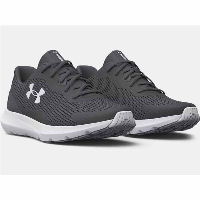 Încălțăminte de Running pentru Adulți Under Armour Surge 3 Gri închis Bărbați