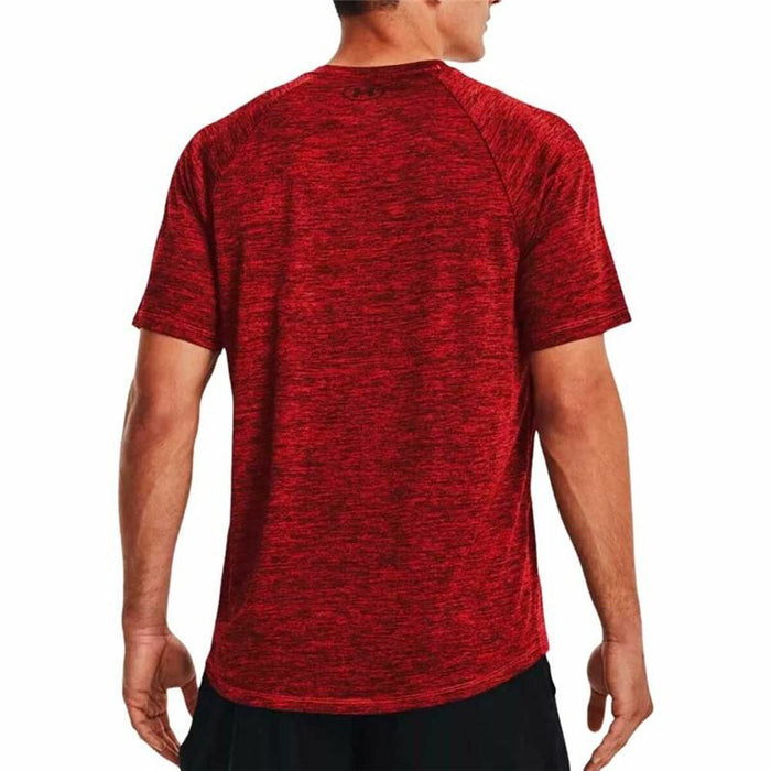 Tricou Sport cu Mânecă Scurtă Under Armour Tech™ 2.0 Roșu