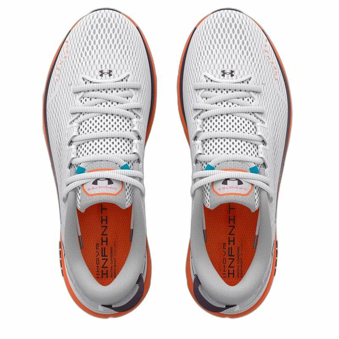 Încălțăminte de Running pentru Adulți Under Armour Hovr Infinite Alb Portocaliu