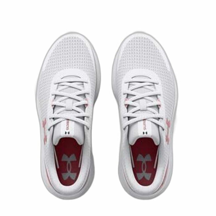 Încălțăminte de Running pentru Adulți Under Armour Surge 3 Alb