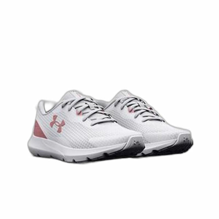 Încălțăminte de Running pentru Adulți Under Armour Surge 3 Alb