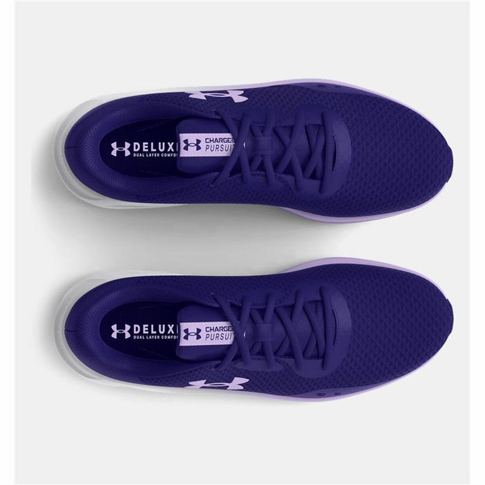 Încălțăminte de Running pentru Adulți Under Armour Charged Pursuit 3 Mov Femeie