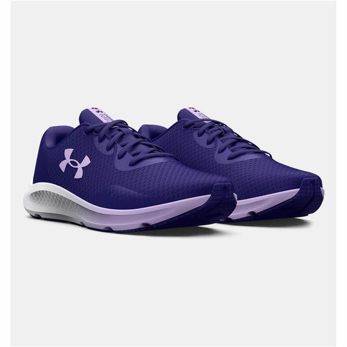 Încălțăminte de Running pentru Adulți Under Armour Charged Pursuit 3 Mov Femeie