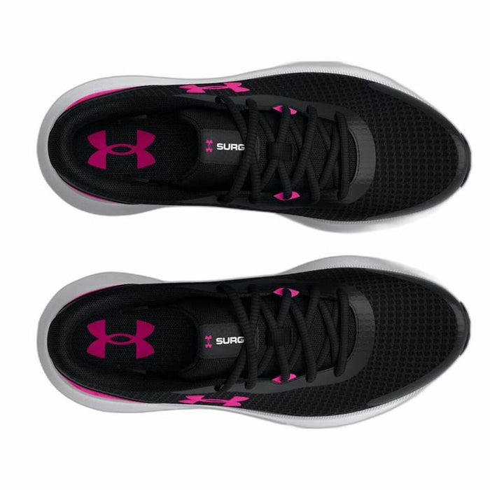 Încălțăminte de Running pentru Adulți Under Armour Surge 3 Negru
