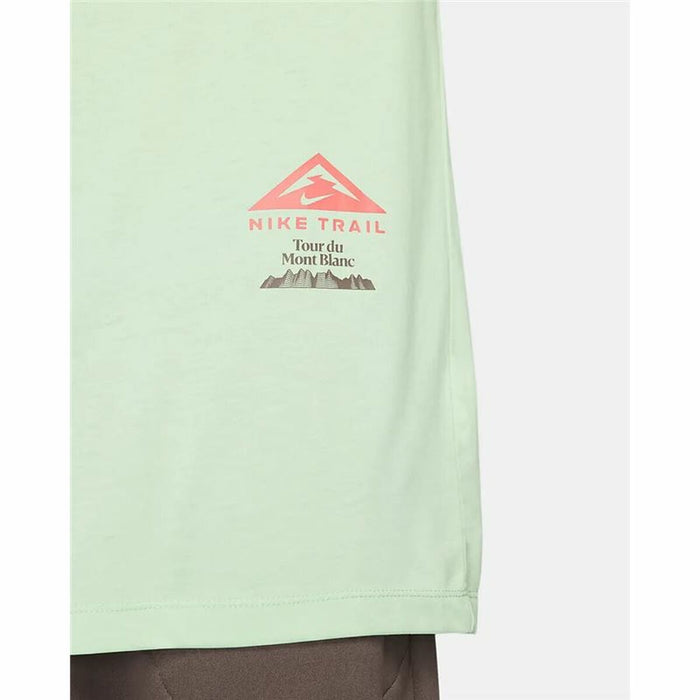 Tricou cu Mânecă Scurtă Bărbați Nike Dri-FIT Verde deschis