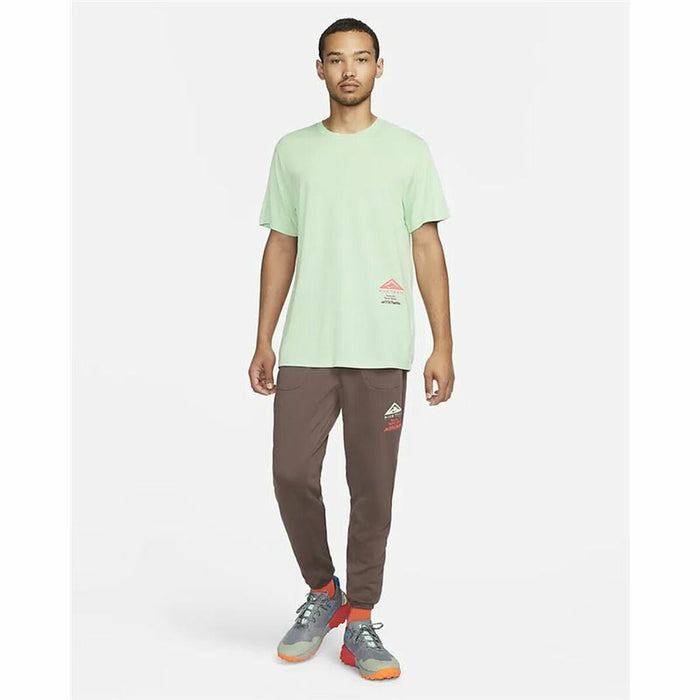 Tricou cu Mânecă Scurtă Bărbați Nike Dri-FIT Verde deschis