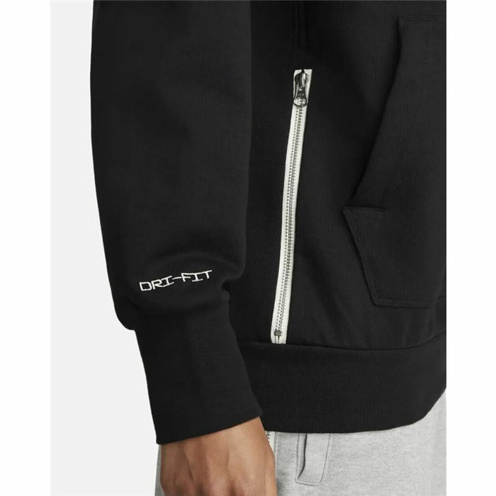 Hanorac fără Glugă Bărbați Nike Dri-FIT Standard Negru