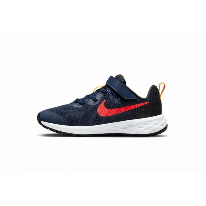 Adidași pentru Copii Nike REVOLUTION 6 DD1095 412 Bleumarin