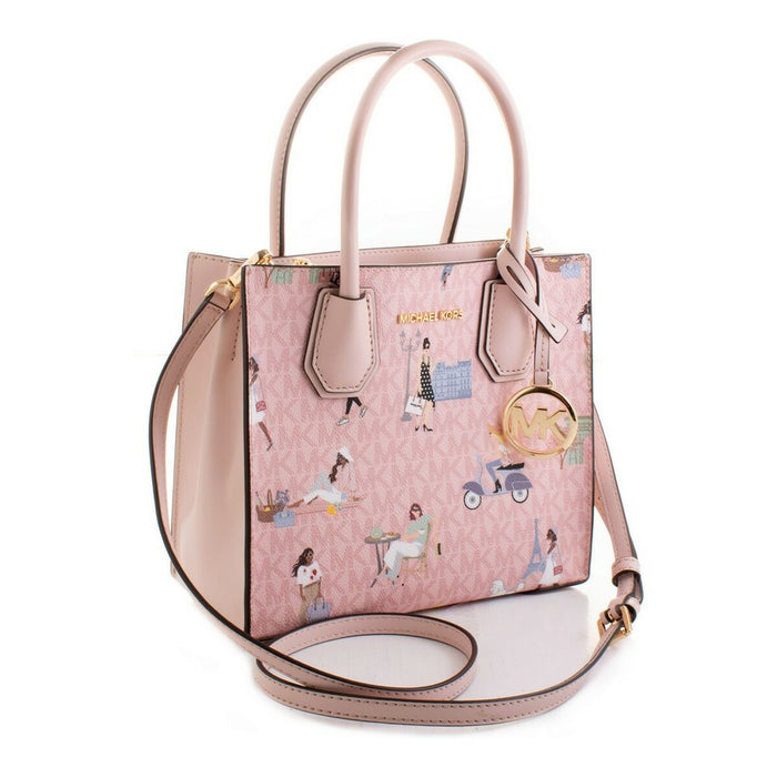 Geantă Damă Michael Kors 35S2G5CM2V-DK-PWBLSH-ML Roz 22 x 19 x 9 cm