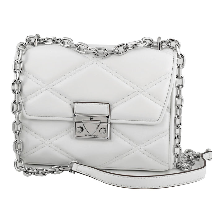 Geantă Damă Michael Kors Serena Alb 22 x 16 x 9 cm