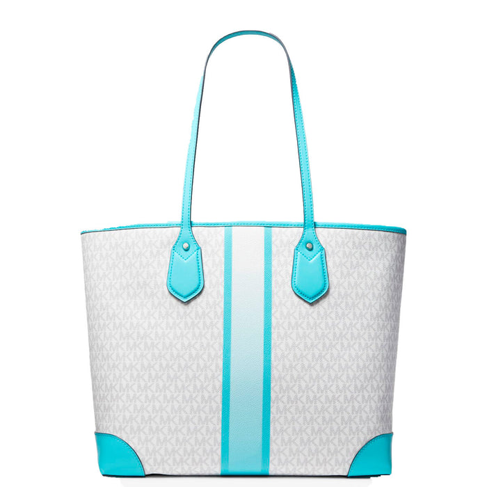 Geantă Damă Michael Kors 30S2SV0T3V-OCEAN-BLUE-MULTI Gri 35 x 30 x 17 cm
