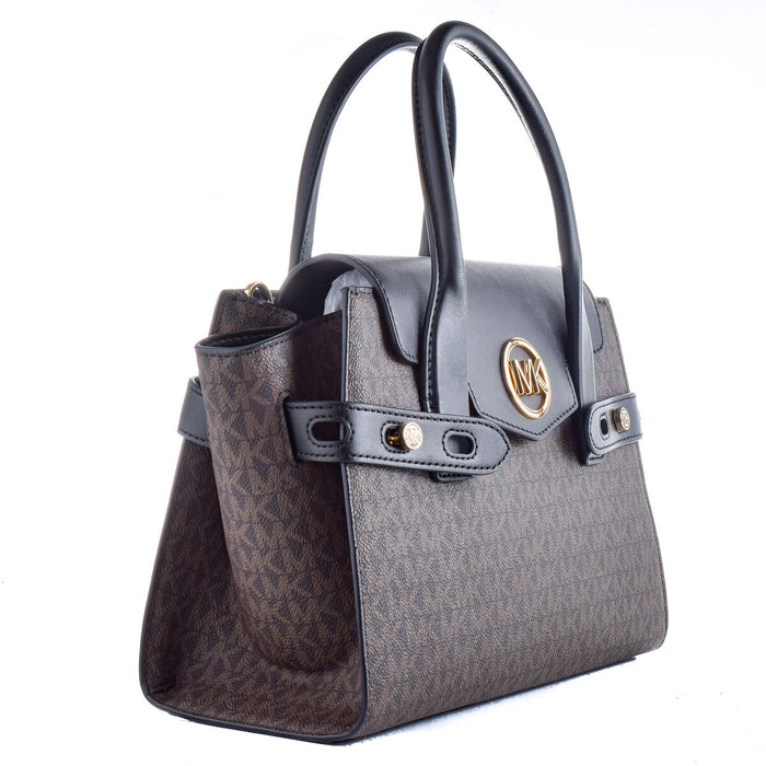 Geantă Damă Michael Kors 35S2GNMS5B-BROWN-BLACK Maro 28 x 19 x 12 cm
