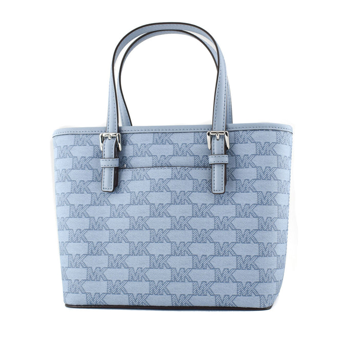 Geantă Damă Michael Kors 35F3STVT0I-PALE-BLUE Albastru 22 x 18 x 10 cm