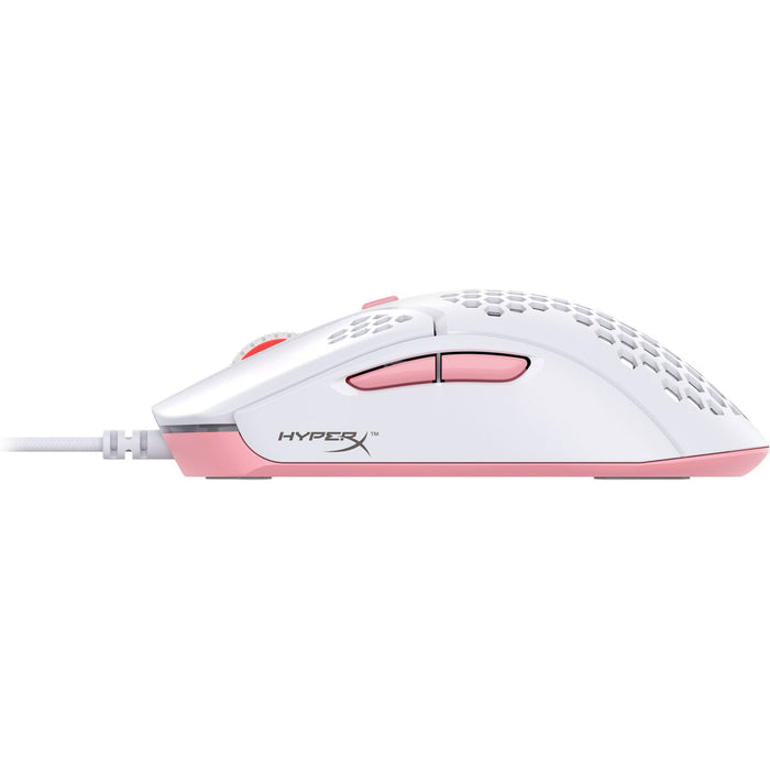 Mouse Gaming Hyperx 4P5E4AA Alb Alb/Roz 3200 DPI