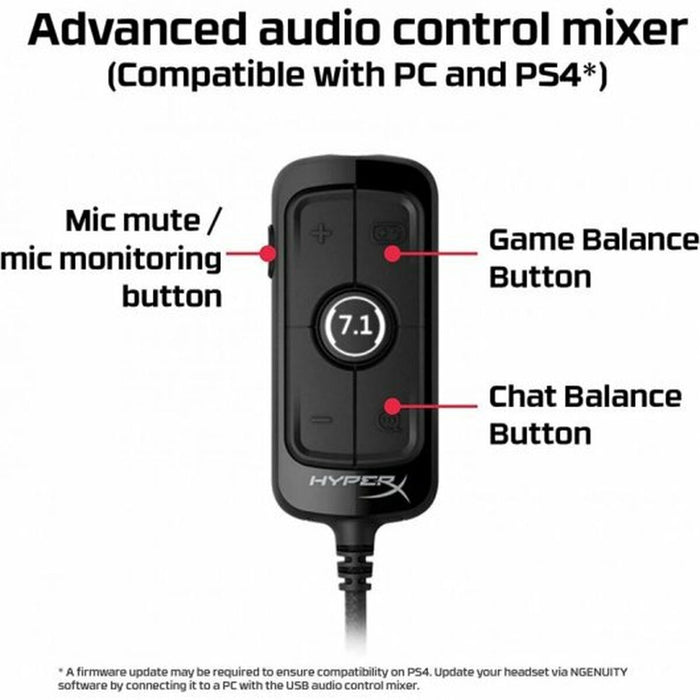 Căști Hyperx 4P5L2AA Negru