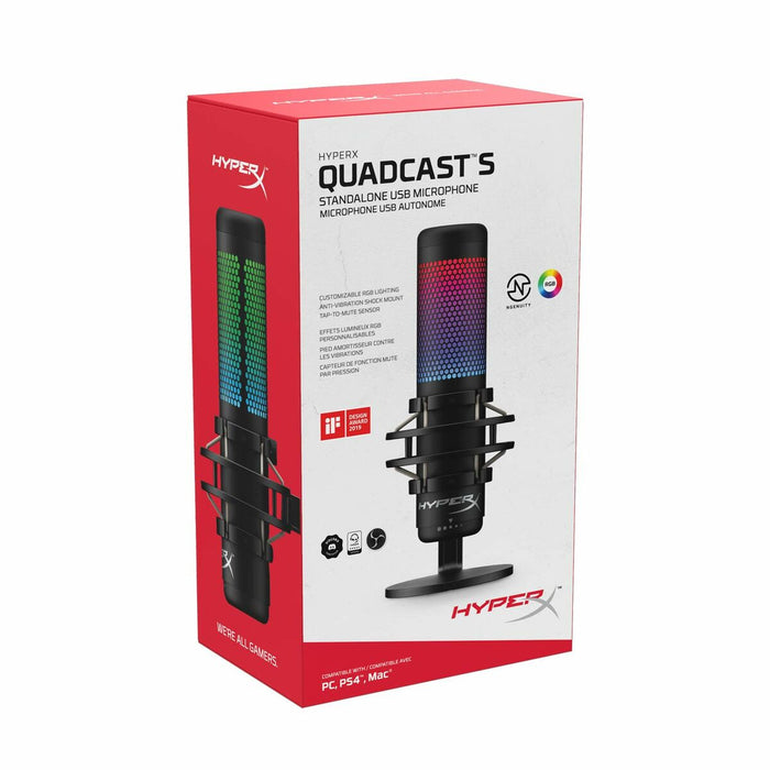 Microfon Hyperx Quadcast S Negru