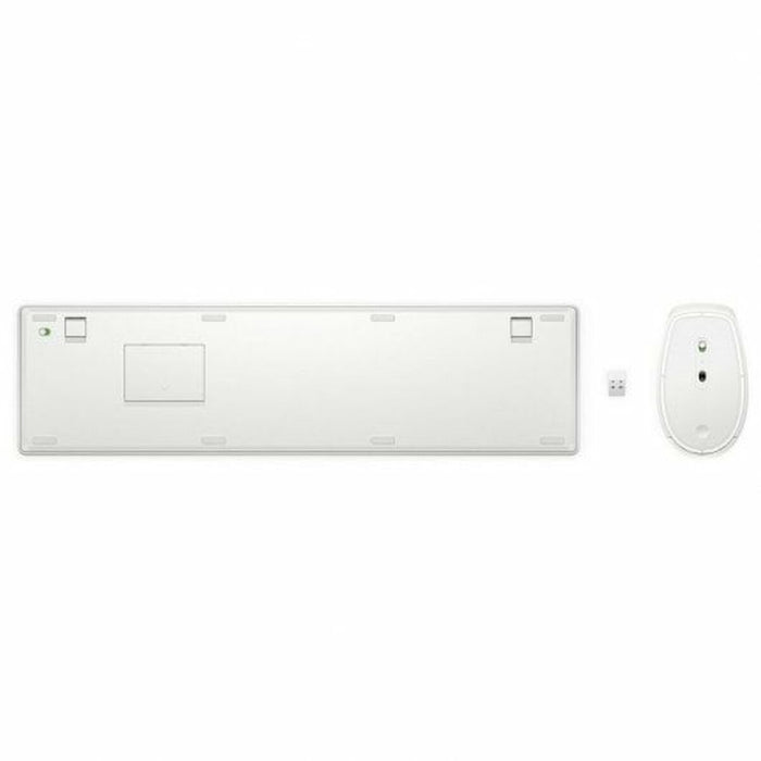 Tastatură și Mouse Fără Fir HP 650 Alb Qwerty Spaniolă
