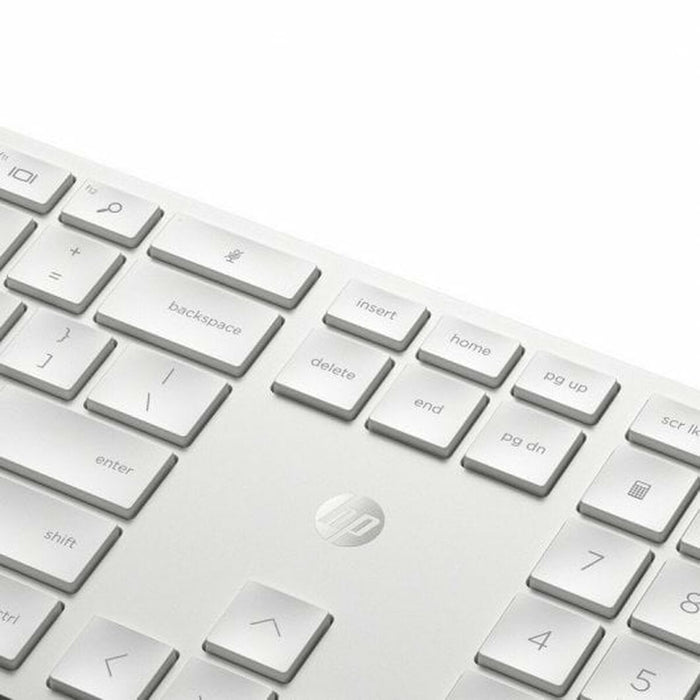 Tastatură și Mouse Fără Fir HP 650 Alb Qwerty Spaniolă