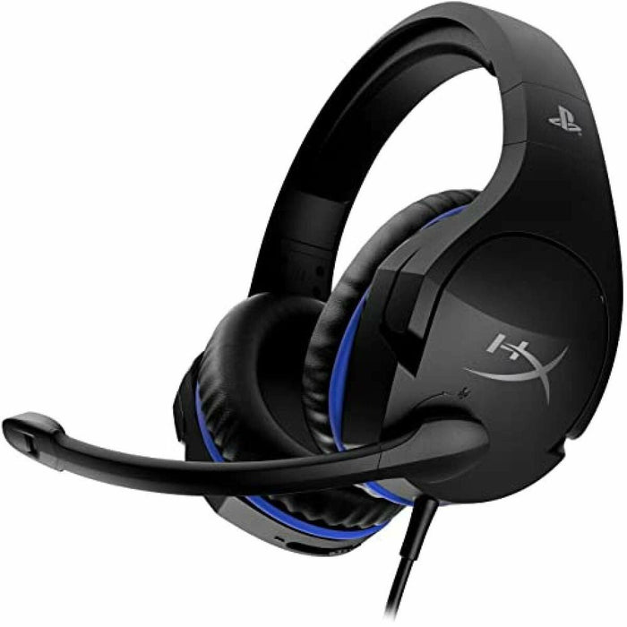 Căști cu Microfon Gaming Hyperx HyperX Cloud Stinger PS5-PS4 Negru/Albastru Albastru Negru