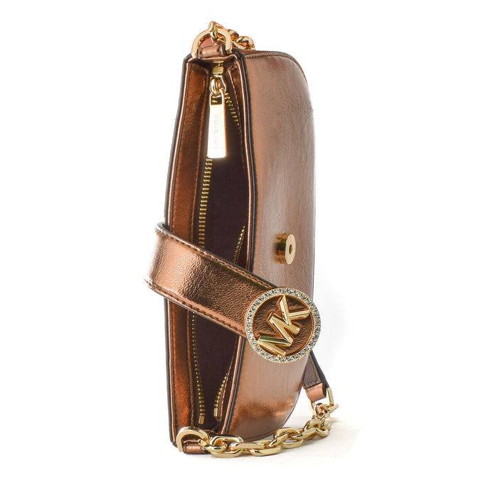 Geantă Damă Michael Kors 35H3GNMC1M-MOCHA Maro 24 x 12 x 7 cm