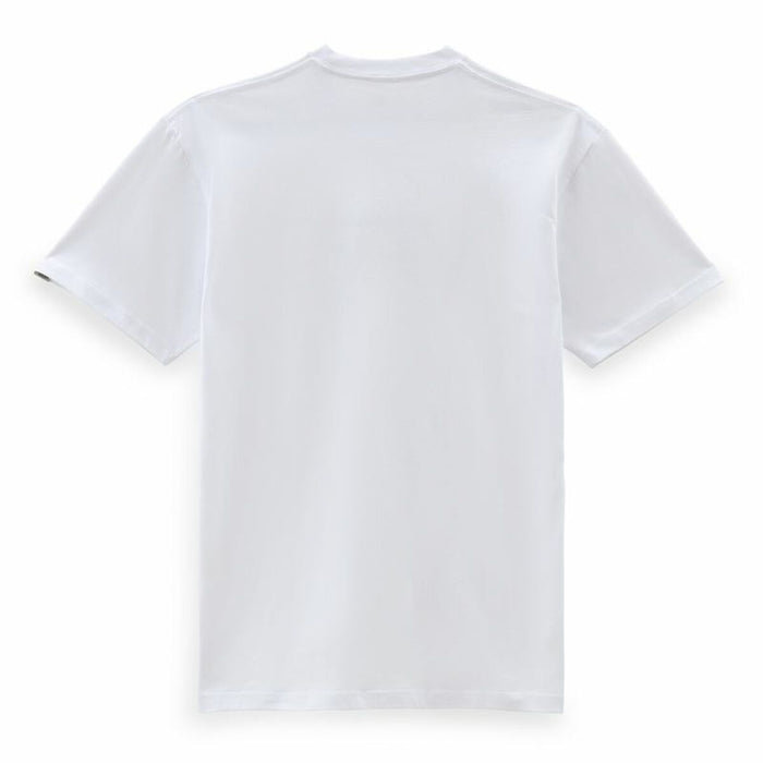 Tricou cu Mânecă Scurtă Vans Classic Alb Bărbați