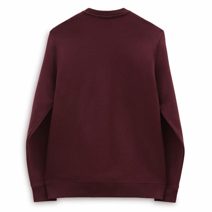 Hanorac fără Glugă Bărbați Vans Classic Crew-B Roșu Închis Maro
