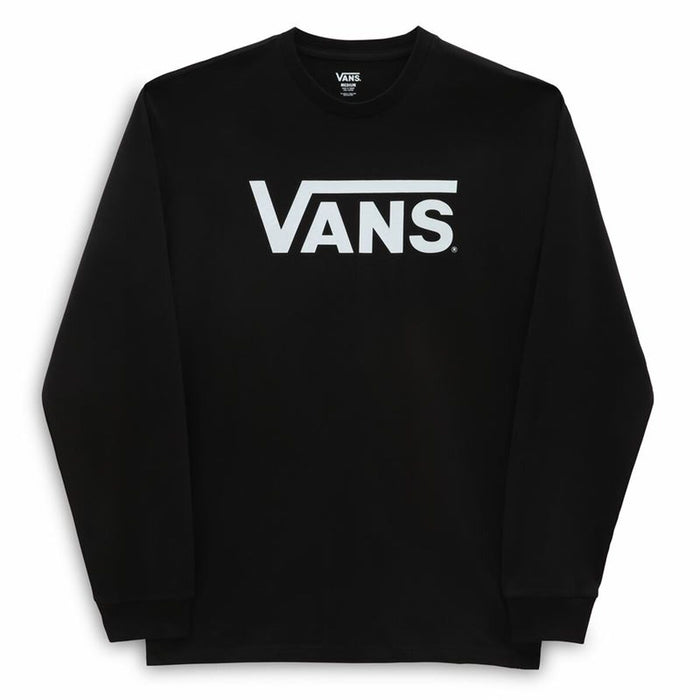 Tricou cu Mânecă Lungă Unisex Vans Classic Negru
