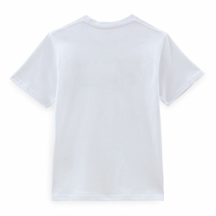 Tricou cu Mânecă Scurtă Copii Vans Classic Alb