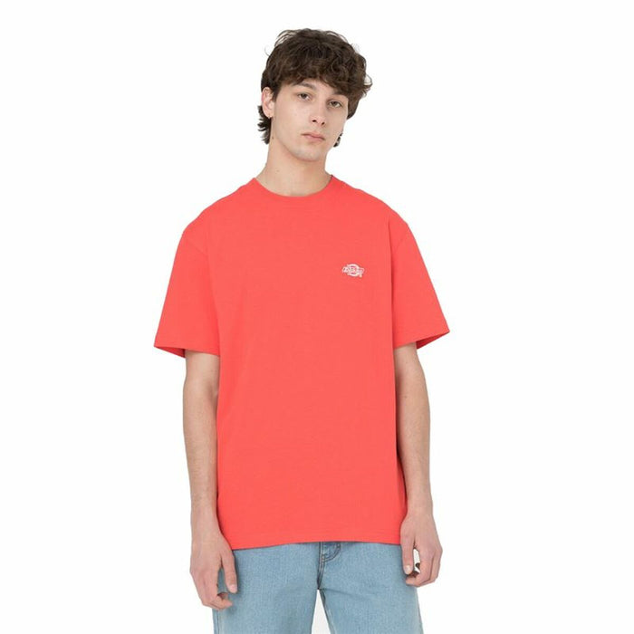 Tricou cu Mânecă Scurtă Dickies Summerdale  Coral Bărbați
