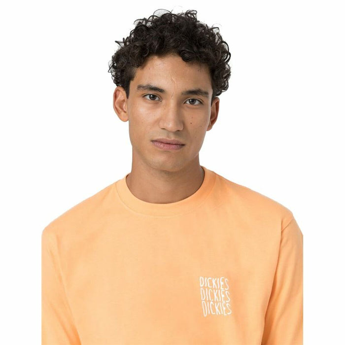 Tricou cu Mânecă Scurtă Dickies Creswell Portocaliu Bărbați
