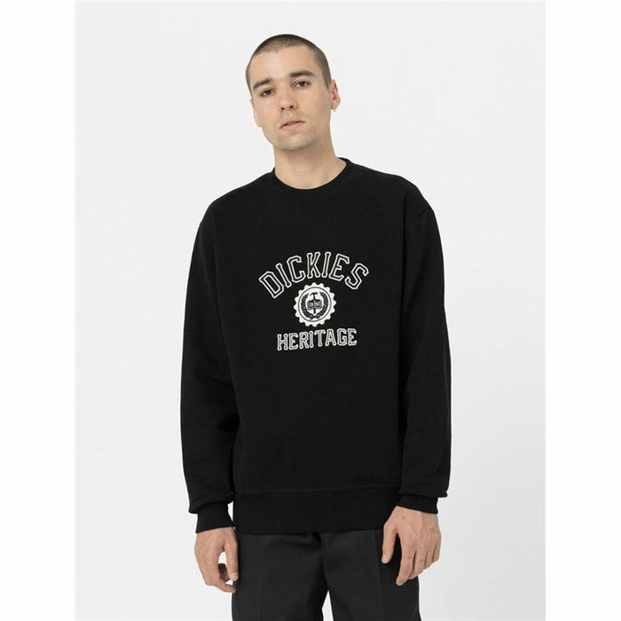 Hanorac cu Glugă Bărbați Dickies Oxford Alb Negru