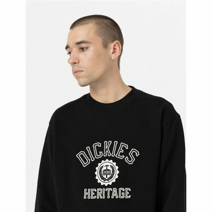 Hanorac cu Glugă Bărbați Dickies Oxford Alb Negru