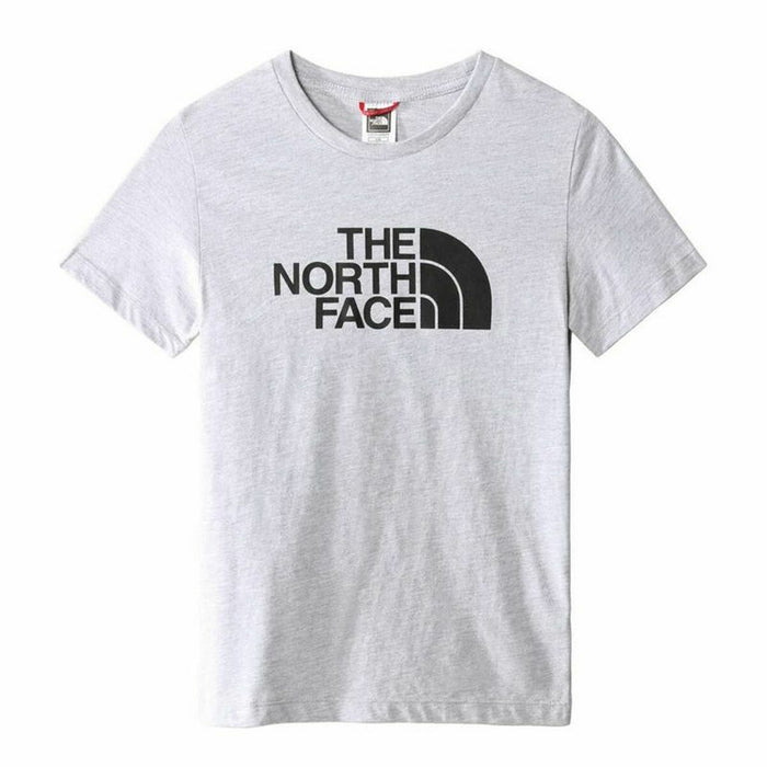 Tricou cu Mânecă Scurtă pentru Copii The North Face Easy Gri