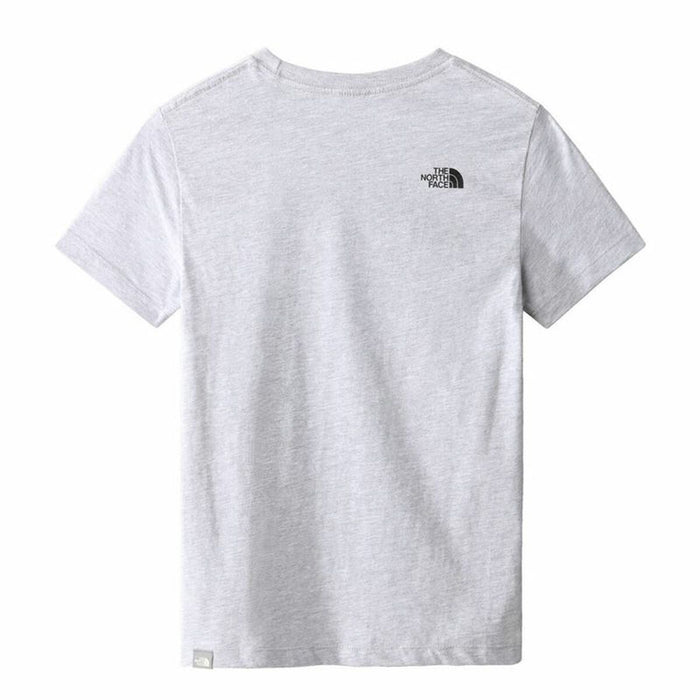 Tricou cu Mânecă Scurtă pentru Copii The North Face Easy Gri