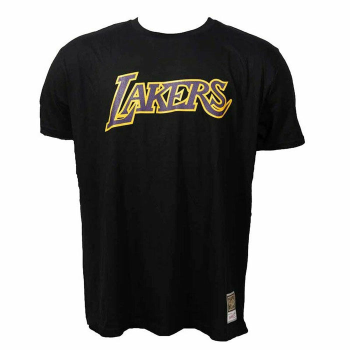 Tricou de baschet Mitchell & Ness Lakers Negru