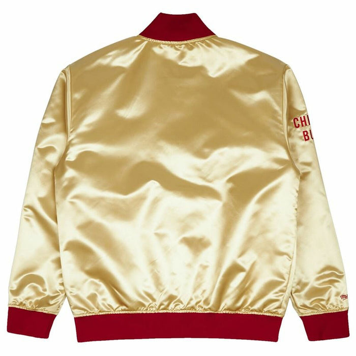 Jachetă Sport Unisex Mitchell & Ness Chicago Bulls Galben