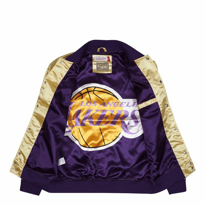 Jachetă Sport de Bărbați Mitchell & Ness Los Angeles Lakers Auriu*