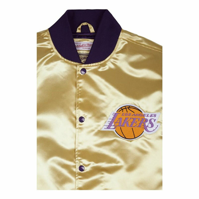 Jachetă Sport de Bărbați Mitchell & Ness Los Angeles Lakers Auriu*