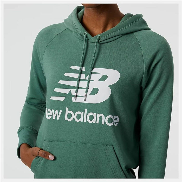 Hanorac cu Glugă Femei New Balance Verde