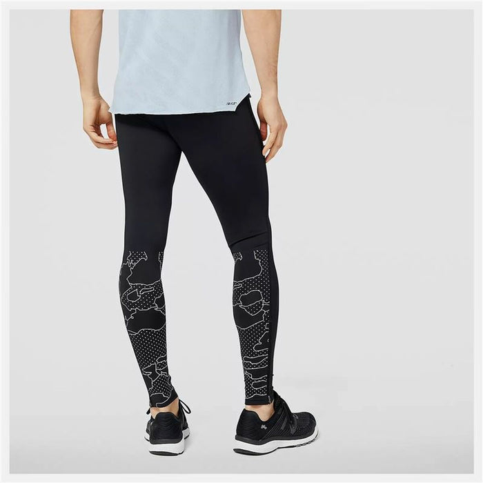 Colanți sport pentru bărbați New Balance Reflective Accelerate Negru