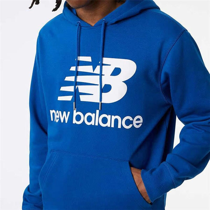 Hanorac cu Glugă Bărbați New Balance Albastru