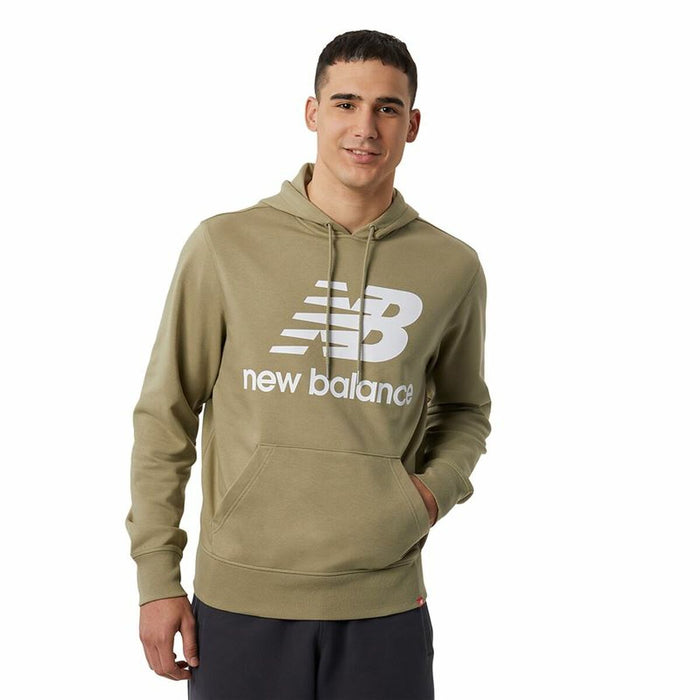 Hanorac cu Glugă Bărbați New Balance Essentials Maro Deschis