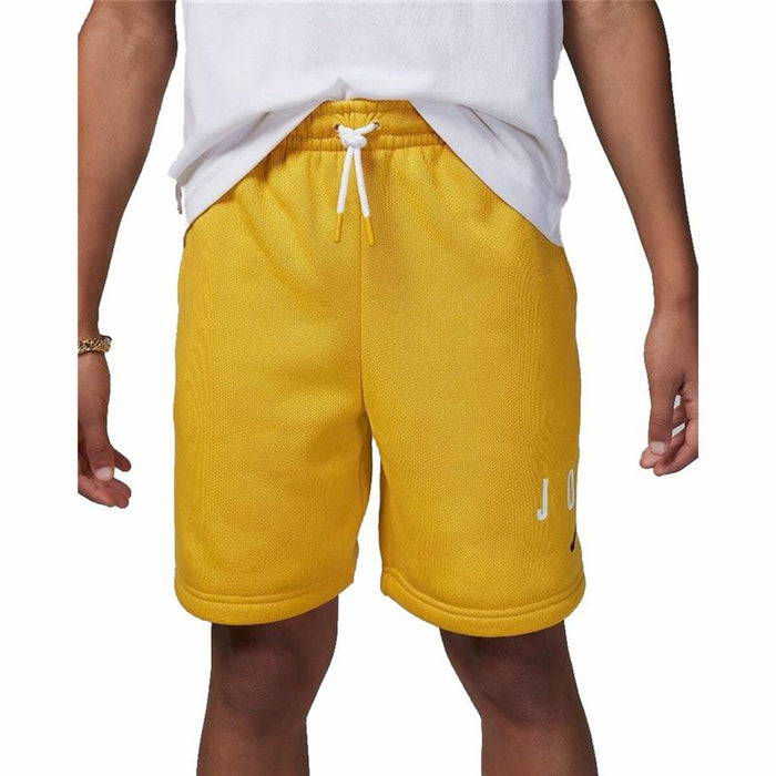 Pantaloni Scurți Sport pentru Copii Jordan Jumpman Sustainable Galben